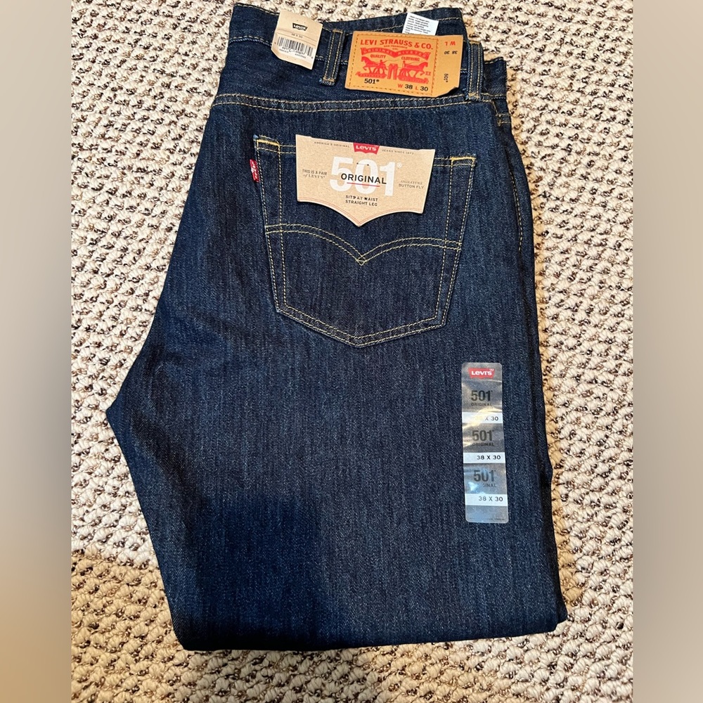 NWT Levi’s 501 Button Fly